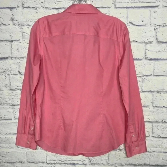Talbots Pink Wrinkle Resistant Button Down Shirt - Picture 3 of 5